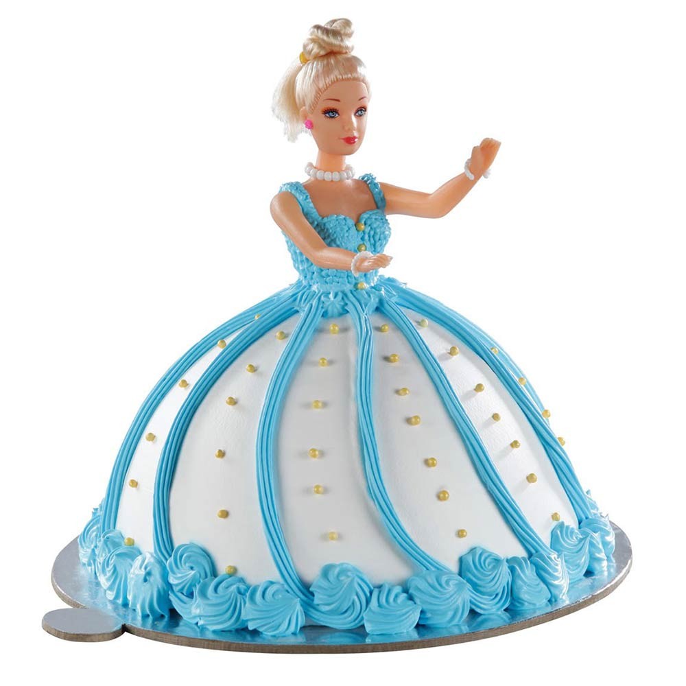 Barbie Doll Cake | Cake Delivery in Kollam | CakesKart